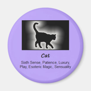 Íman Cat Totem Animal Spirit Significa