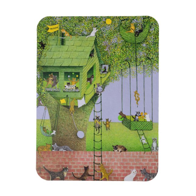 Íman Cat Tree House (Vertical)