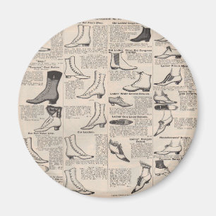 Íman Catálogo de propaganda de Calçado antigo