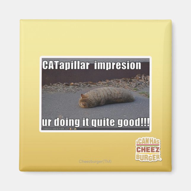 Íman CATapillar (Frente)
