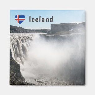 Íman Catarata Dettifoss no PN Vatnajokull - Islândia