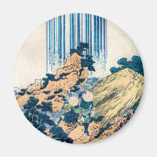 Íman Catarata Yoro Província de Mino por Katsushika Hok