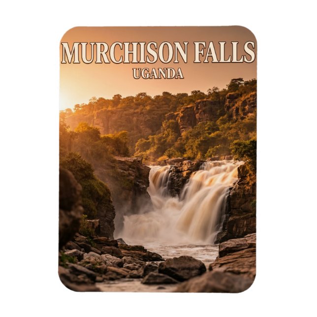 Íman Cataratas de Murchison, Masindi, Região Ocidental (Vertical)