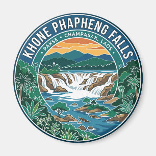 Íman Cataratas Khone Phapheng Laos