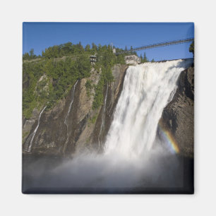 Íman Cataratas Montmorency perto da Cidade de Quebec.