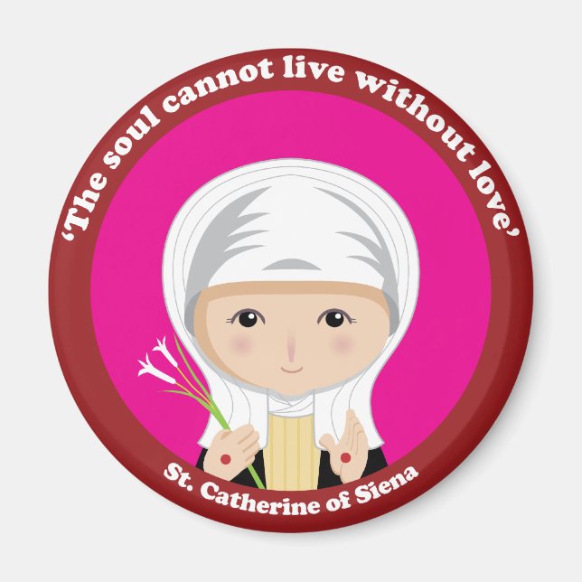 Íman Catarina de Siena (Frente)