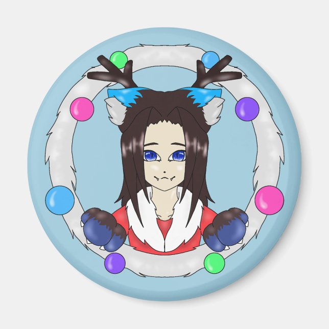 Íman Catberry Natal (Frente)