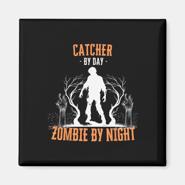 Íman Catcher Dia Zumbi À Noite Halloween Vender Soft (Frente)