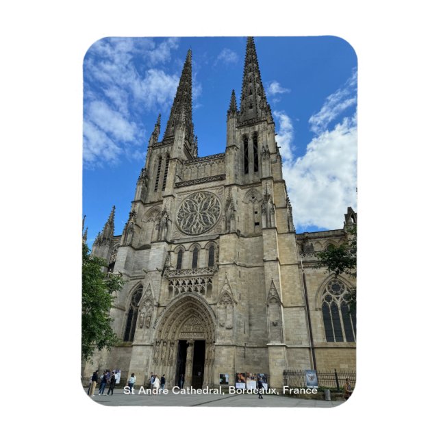 Íman Catedral de Bordeaux, (Saint-André de Bordeaux) em (Vertical)