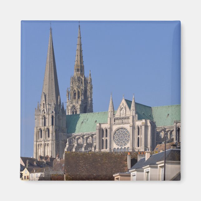 Íman Catedral de Chartres em França (Frente)