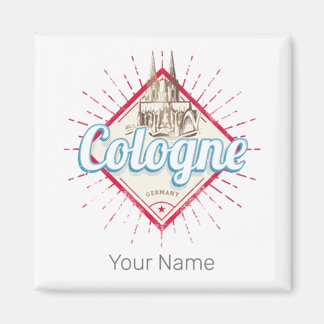 Íman Catedral de Colônia, Alemanha (Frente)