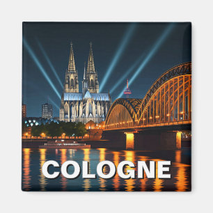 Íman Catedral de Colônia, Viagem de Noite na Alemanha