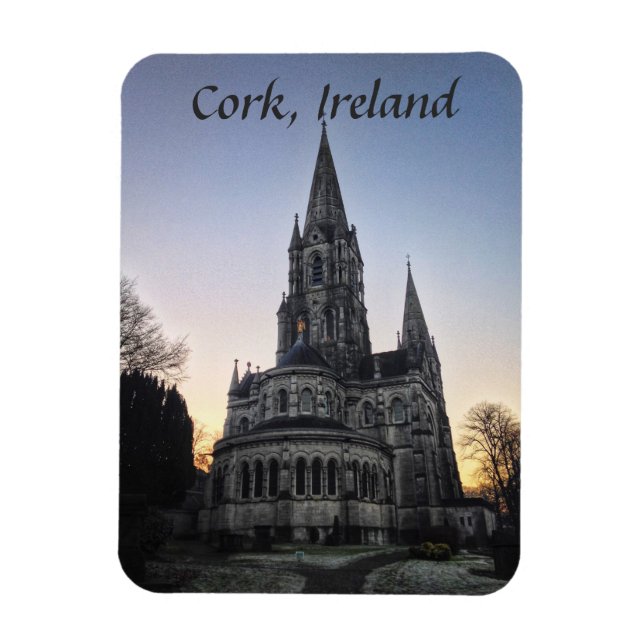 Íman Catedral de Fin Barre, Cork Ireland Magnet (Vertical)