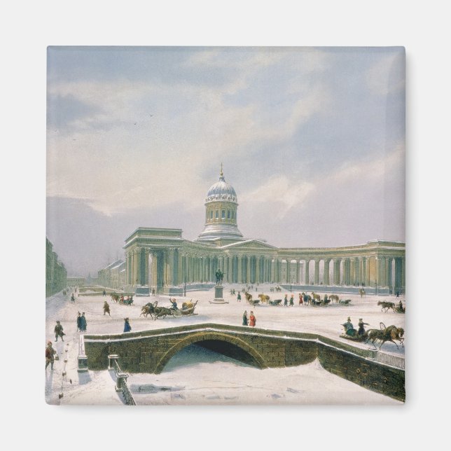 Íman Catedral de Kazan, Rua. Petersburgo (Frente)