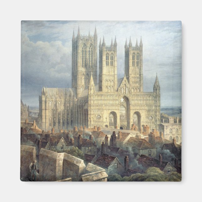Íman Catedral de Lincoln do Noroeste, c.1850 (Frente)