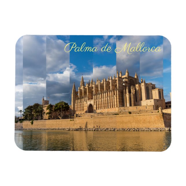 Íman Catedral de Palma de Maiorca a Ouro hora (Horizontal)