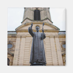 Íman Catedral de Philip rua - estátua de Charles Gore