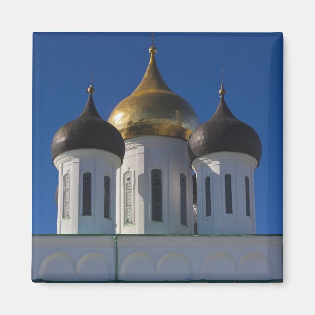 Íman Catedral de Pskov Kremlin e Trindade (Frente)
