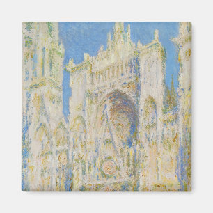 Íman Catedral de Rouen Portal Luz da Manhã Claude Monet
