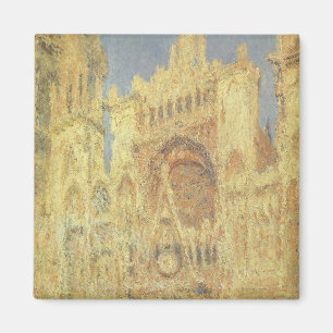 Íman Catedral de Rouen, Sunset por Claude Monet