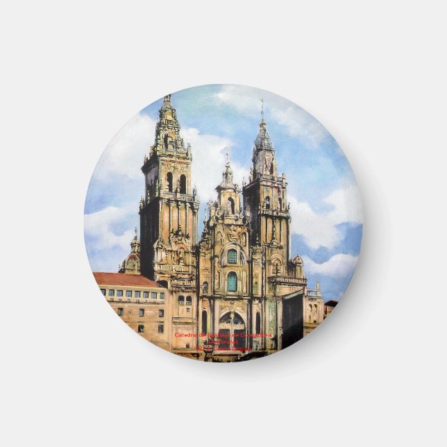Íman Catedral de Santiago de Compostela (A Coruña) (Frente)