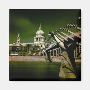 Íman Catedral de São Paulo Londres Geladeira