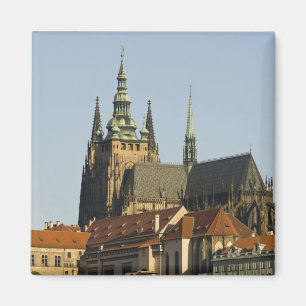 Íman Catedral de São Vito e Castelo de Praga, um dos
