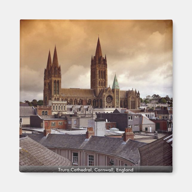 Íman Catedral de Truro, Cornwall, Inglaterra (Frente)