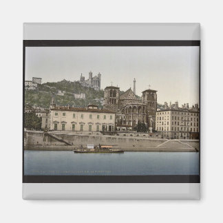 Íman Catedral e Notre Dame de Fourviere, Lyon, França