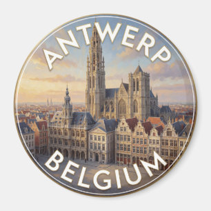 Íman Catedral e Praça Histórica de Antuérpia, Bélgica
