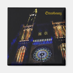 Íman Catedral em Estrasburgo, França lembrança de viage