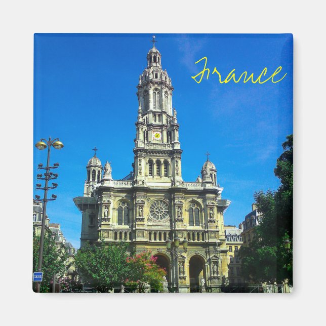 Íman Catedral Francesa de Arquitetura de Paris (Frente)