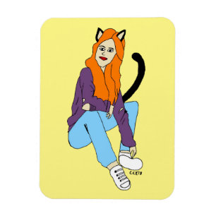 íman catgirl