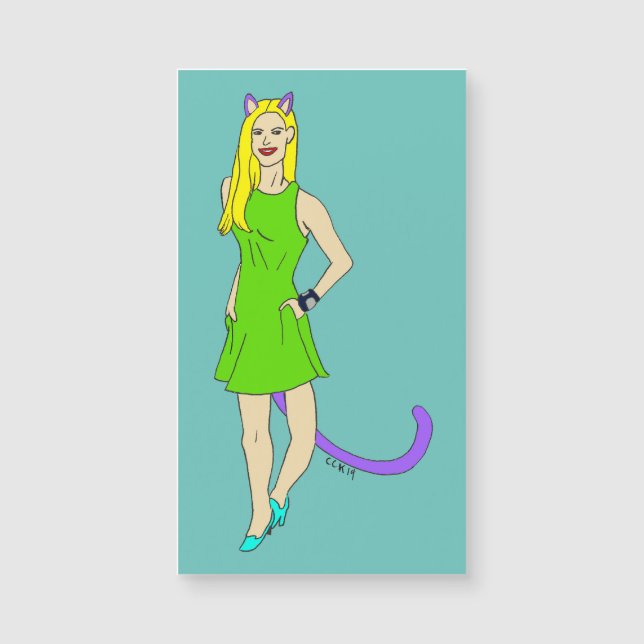 íman catgirl (Frente)