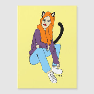 íman catgirl