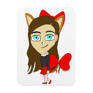 Íman catgirl chibi