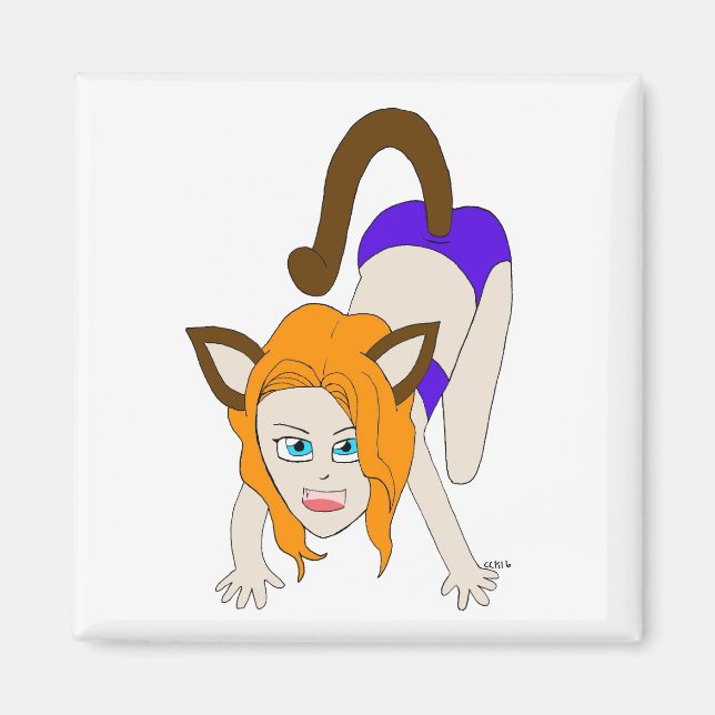 Íman catgirl chibi (Frente)