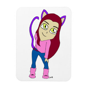Íman catgirl chibi  
