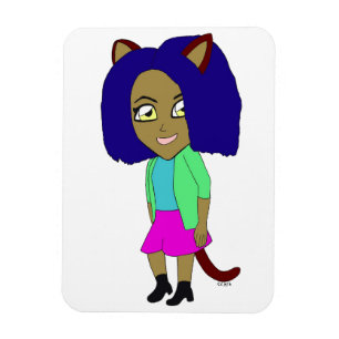 Íman catgirl chibi