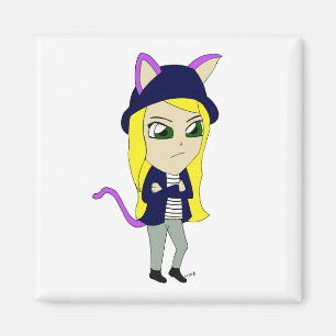 Íman catgirl chibi