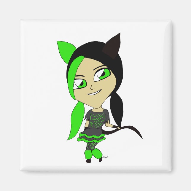 Íman catgirl chibi (Frente)