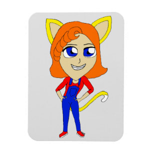 Íman catgirl chibi
