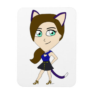 Íman catgirl chibi 