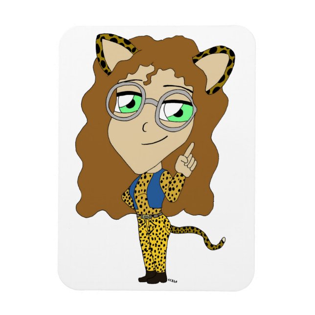 Íman catgirl chibi (Vertical)