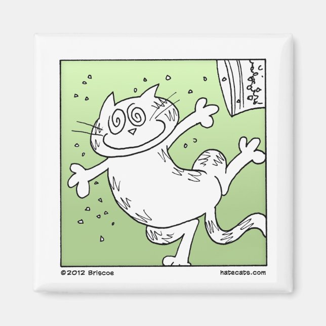 Íman Catnip Cat (Frente)