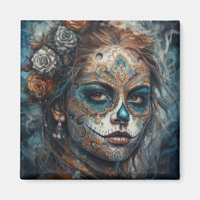 Íman Catrina Azul (Frente)