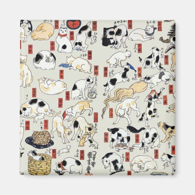 Íman Cats Galore (Frente)