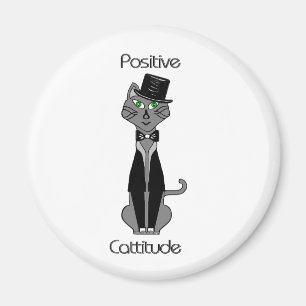 Íman Cattitude positivo