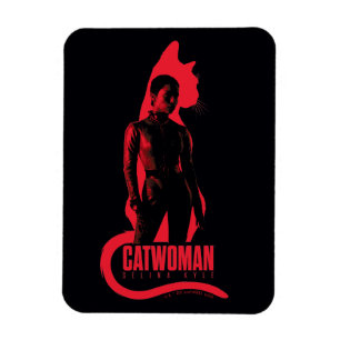 Íman CatWomen Selina Kyle Cat Silhouette