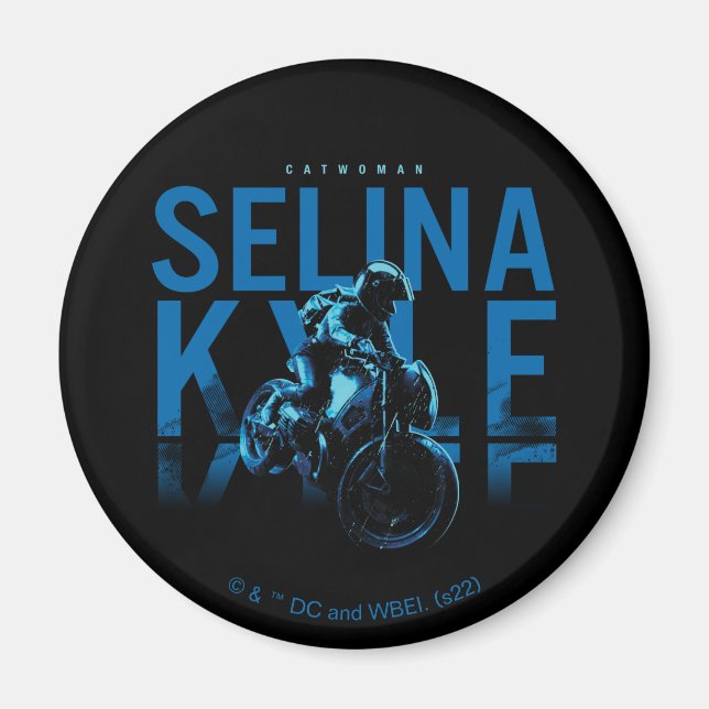 Íman CatWomen Selina Kyle Motorcycle (Frente)